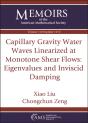 Capillary Gravity Water Waves Linearized At Monotone Shear Flows - Preview