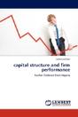 Capital Structure And Firm Performance - Preview