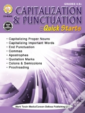 Capa do artigo Capitalization & Punctuation Quick Starts Workbook, Grades 4 - 12