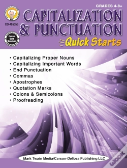 Capa do artigo Capitalization & Punctuation Quick Starts Workbook, Grades 4 - 12