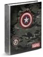 Capitão América Army Pasta de 4 Anéis, Multicolorido - Preview