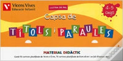 Capa do artigo Capsa De Tittols I Paraules. Lletra De Pal