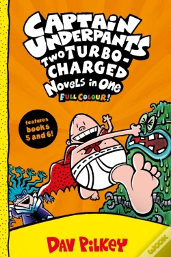 Capa do artigo Captain Underpants: Two Turbo-Charged Novels In One (Full Colour!)