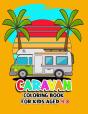 Caravan Coloring Book For Kids Aged 4-8 - Preview