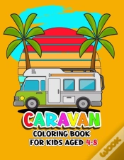 Capa do artigo Caravan Coloring Book For Kids Aged 4-8