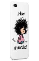 Carcasa Iphone 5 - 5s Mafalda Hoy Muerdo Blanco
