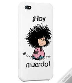 Capa do artigo Carcasa Iphone 5 - 5s Mafalda Hoy Muerdo Blanco