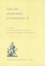 Care & Conservation Of Manuscripts 16 - Preview
