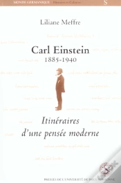 Capa do artigo Carl Einstein 1885 1940 ; Itinéraires D
