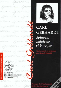 Capa do artigo Carl Gebhardt Spinoza Judaisme Et Baroque