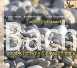 Capa do artigo Carl Philipp Emanuel Bach: Sonatas for Flute & Basso Continuo - CD