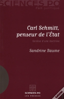 Capa do artigo Carl Schmidt, Penseur De L'Etat ; Genèse D'Une Doctrine
