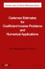 Carleman Estimates For Coefficient Inverse Problems And Numerical Applications - Preview