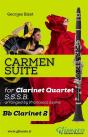 "Carmen" Suite For Clarinet Quartet (Clarinet 2) - Preview