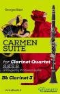 "Carmen" Suite For Clarinet Quartet (Clarinet 3) - Preview