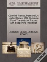 Carmine Panico, Petitioner, V. United States. U.S. Supreme Court Transcript Of Record With Supporting Pleadings