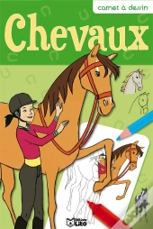 Carnet A Dessin : Chevaux