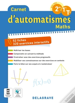 Capa do artigo Carnet D'Automatismes : Mathématiques : Bac Pro : 2de, 1re, Terminale : Cahier Élève (Édition 2022)