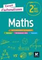 Carnet D'Automatismes : Maths ; 2de Bac Pro ; Livre De L'Élève (Édition 2021) - Preview