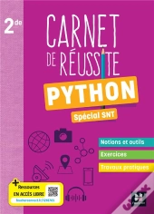 Carnet De Réussite : Python Spécial Snt ; 2de ; Livre Élève
