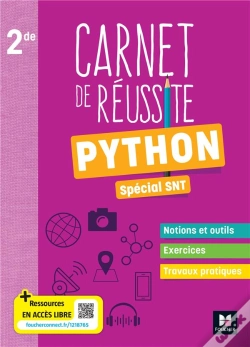 Capa do artigo Carnet De Réussite : Python Spécial Snt ; 2de ; Livre Élève