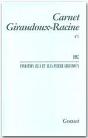 Carnet Giraudoux Racine T.3 - Preview