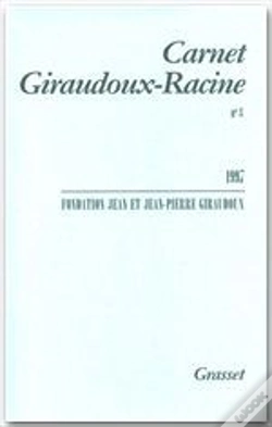 Capa do artigo Carnet Giraudoux Racine T.3