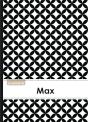 Carnet Max Lignes,96p,A5 Rondsnoiretblanc - Preview
