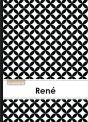 Carnet Rene Lignes,96p,A5 Rondsnoiretblanc - Preview