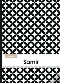 Capa do artigo Carnet Samir Lignes,96p,A5 Rondsnoiretblanc