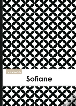 Capa do artigo Carnet Sofiane Lignes,96p,A5 Rondsnoiretblanc