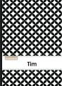 Carnet Tim Lignes,96p,A5 Rondsnoiretblanc - Preview