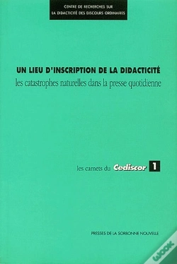 Capa do artigo Carnets Du Cediscor (Les) : Centre De Recherches Sur La Didacticite D