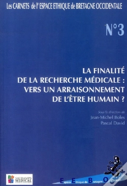 Capa do artigo Carnets Espace Ethique Soin Bretagne Occidentale N 3 Spiritualite La Finalite De La Recherche Medica