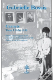 Capa do artigo Carnets Gabrielle Bossis T1 - Tome 1