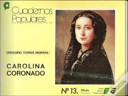 Capa do artigo Carolina Coronado