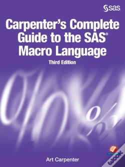 Capa do artigo Carpenter'S Complete Guide To The Sas Macro Language, Third Edition