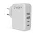 Carregador de parede groovy 4 usb cor branco - Preview