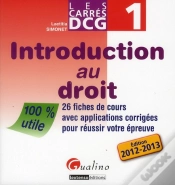 Capa do artigo Carres Dcg 1 - Introduction Au Droit