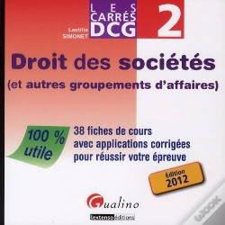 Capa do artigo Carres Dcg 2 - Droit Des Societes