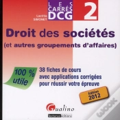 Capa do artigo Carres Dcg 2 - Droit Des Societes