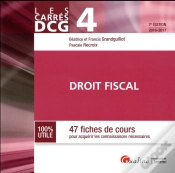 Capa do artigo Carres Dcg 4 - Droit Fiscal 2016-2017, 7eme Ed.