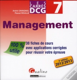 Capa do artigo Carres Dcg 7- Management 2012-2013, 3eme Edition