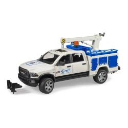 Capa do artigo Carrinha De Servico Ram 2500 Com Farol Giratorio 1:16 44Cm Bruder 02509