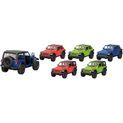 Capa do artigo Carro Jeep Wrangler (2018) Miniatura 1:34 13Cm Sortido Goki 12314
