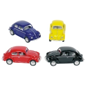 Capa do artigo Carro Vw Beetle Classico (1967) Miniatura 1:64 6,5Cm Sortido Goki 12099