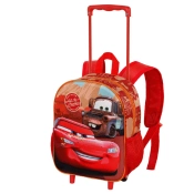 Capa do artigo Carros 3 Desert Road Mochila 3D com Rodas Pequena, Multicolorido