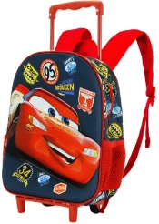Capa do artigo Carros 3 Winner Mochila 3D com Rodas Pequena, Vermelha
