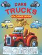 Cars Trucks Coloring Book - Preview