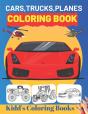 Cars,Trucks,Planes Coloring Book - Preview